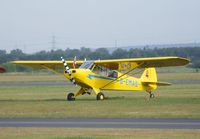 D-EMAD @ EDKB - Piper PA-18-95 Super Cub at the Bonn-Hangelar centennial jubilee airshow