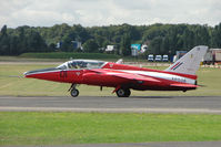 G-RORI @ EGSX - Folland Gnat at North Weald wears Serial XR538 - by Terry Fletcher