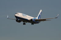 YR-BIB @ EBBR - Approach to rwy 25L