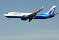 YR-BIB @ EBBR - arrival of flight JOR123 to rwy 25L