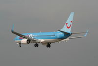 OO-JAQ @ EBBR - descending to rwy 25L