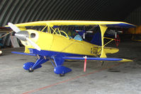 G-STUA @ EGSX - Pitts S-2A at North Weald - by Terry Fletcher