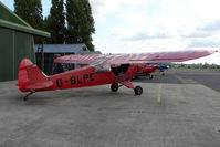 G-BLPE @ EGSX - 1953 Piper PIPER L18C (MODIFIED), AT NORTH WEALD - by Terry Fletcher