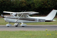 G-BOYP @ EGSX - Cessna 172 at North Weald - by Terry Fletcher