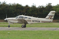 N799JH @ EGSX - 1982 Piper PA-28RT-201T at North Weald - by Terry Fletcher