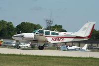 N99ER @ KOSH - Beech D55 - by Mark Pasqualino