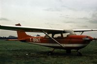 F-BRNT @ EGTC - Reims Cessna FR.172F Rocket at the 1977 Cranfield Business & Light Aviation Show. - by Peter Nicholson