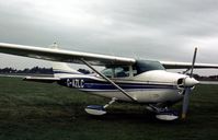 G-AZLC @ EGTC - Cessna 182P Skylane at the 1977 Cranfield Business & Light Aviation Show. - by Peter Nicholson