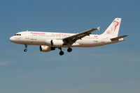 TS-IMG @ EBBR - flight TU788 is descending to rwy 25L
