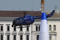 HB-ZHS - Red Bull Air Race Budapest 2009 - Eurocopter BO105CBS-4 - by Juergen Postl