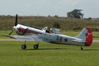 G-YAKU @ EGKA - G-YAKU at RAFA Battle of Britain Airshow, Shoreham Airport Aug 09 - by Eric.Fishwick