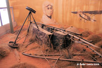 G-AUKA - remains, at Kookaburra Memorial, Alice Springs