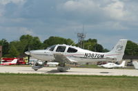 N387DM @ KOSH - SR22 - by Mark Pasqualino