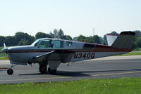 N340Q @ I19 - 1956 Beech J35