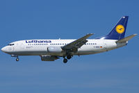 D-ABER @ EDDF - Note that all small Eyebrow Windows on LH Boeing 737´s has been closed for unknown reasons. - by The_Planespotter
