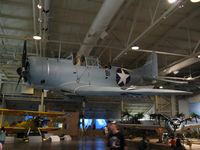 2173 @ NPS - A Douglas SBD-3 Dauntless on display at the Pacific Aviation Museum - by Kreg Anderson