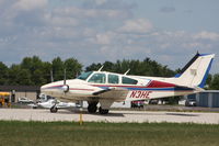 N3HE @ KOSH - Beech B55 - by Mark Pasqualino