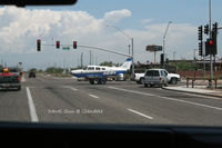 N424PA - the Crash piper transfer back to Deer Valley Airport From Glendale - by Dawei Sun