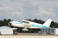 N8749N @ KOSH - Piper PA-28-140 - by Mark Pasqualino