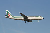 I-BIKO @ EBBR - flight AZ148 is descending to rwy 02 - by Daniel Vanderauwera