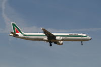 I-BIXI @ EBBR - flight AZ156 is descending to rwy 02 - by Daniel Vanderauwera