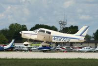 N56723 @ KOSH - Piper PA-28-140 - by Mark Pasqualino