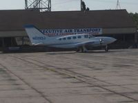 N5293J @ MKG - On the ramp at Muskegon, Michigan - by Bob Simmermon