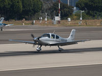 N385SR @ KSMO - N385SR arriving on RWY 21 - by Torsten Hoff