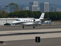 N523KW @ KSMO - N523KW arriving on RWY 21 - by Torsten Hoff