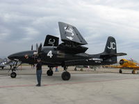 N909TC @ CMA - 1945 Grumman F7F-3 TIGERCAT, two P&W R2800-34 Double Wasps 2,100 Hp each - by Doug Robertson