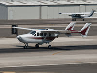 N424 @ KSMO - N424 departing from RWY 21 - by Torsten Hoff