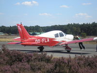 OO-FLA @ EBZR - Pushing plane into parking spot , Fly In Malle Airport , 22 Aug 2009 - by Henk Geerlings