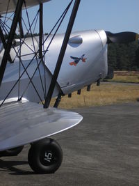 OO-SPM @ EBZR - Nose Art ; Fly In Malle Airport , 22 Aug 2009 - by Henk Geerlings