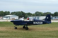 N1420R @ KOSH - AA-1B - by Mark Pasqualino