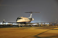 N868DS @ FDK - Taken in complete darkness.  Twilight created with long exposure and halogen flashlights.