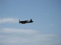 N83782 @ CMA - 1942 Chance Vought/Maloney F4U-1A CORSAIR, P&W R-2800 Double Wasp 2,450 Hp, airshow fly by - by Doug Robertson