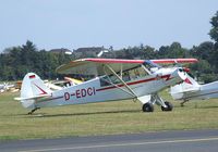D-EDCI @ EDKB - Piper PA-18-95 Super Cub at the Bonn-Hangelar centennial jubilee airshow