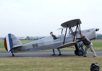 D-EQXB @ EDKB - Stampe-Vertongen SV-4C at the Bonn-Hangelar centennial jubilee airshow