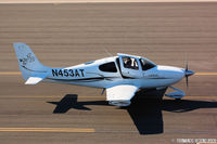 N453AT @ SMO - Taxiing for take off. - by Fernando Sedeno