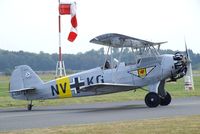 D-ENAY @ EDKB - Focke-Wulf Fw 44J Stieglitz at the Bonn-Hangelar centennial jubilee airshow