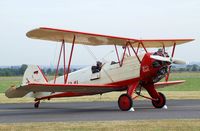 D-EMMI @ EDKB - Focke-Wulf Fw 44J Stieglitz at the Bonn-Hangelar centennial jubilee airshow