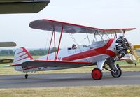 D-EQAX @ EDKB - Focke-Wulf Fw 44J Stieglitz at the Bonn-Hangelar centennial jubilee airshow