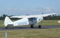 N7801H @ EDKB - Piper PA-12 Super Cruiser at the Bonn-Hangelar centennial jubilee airshow