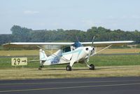 N7801H @ EDKB - Piper PA-12 Super Cruiser at the Bonn-Hangelar centennial jubilee airshow