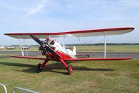 SE-BWM @ EDKB - Focke-Wulf Fw 44J Stieglitz (license built in Sweden CMV SK-12) at the Bonn-Hangelar centennial jubilee airshow