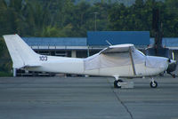 103 @ RPML - Cessna all White Scheme must belong to Air Force because wearing a Military Reg 103 - by The_Planespotter