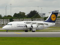 D-AVRQ @ EGCC - Lining up to depart - by John1958