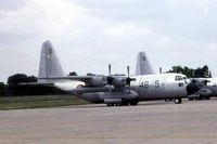 MM62001 @ KNBU - Italian C-130H at the open house, Glenview Naval Air Station.  This plane is now FAC1015 with the Columbian Air Force - by Glenn E. Chatfield