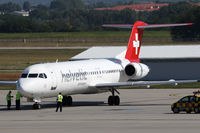 HB-JVG @ BUD - Fokker 100 - by Juergen Postl