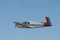 N6862U @ KOSH - Mooney M20C - by Mark Pasqualino
